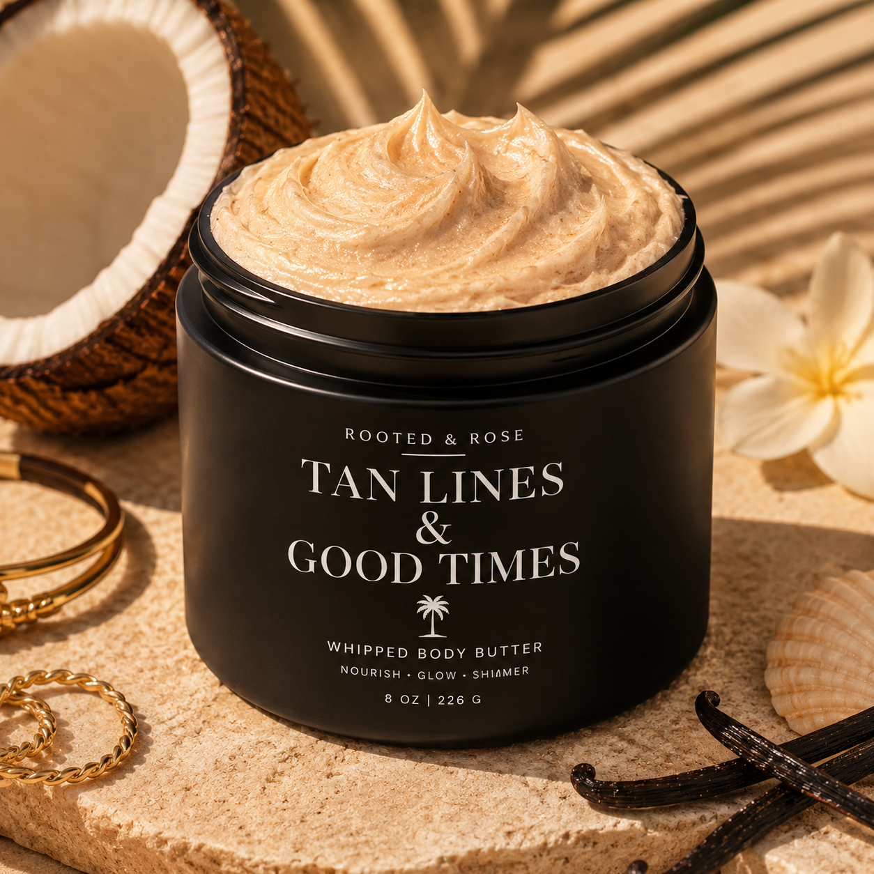 TAN LINES & GOOD TIMES WHIPPED BODY CREAM