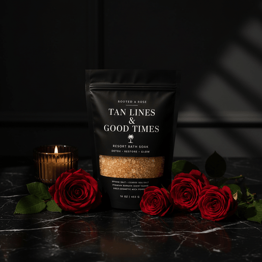 Tan Lines & Good Times — Resort Bath Soak - Rooted & Rose Co.