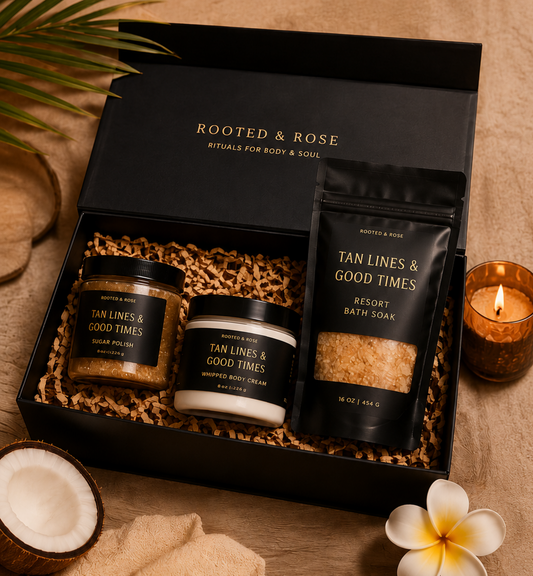 TAN LINES & GOOD TIMES RITUAL GIFT SET